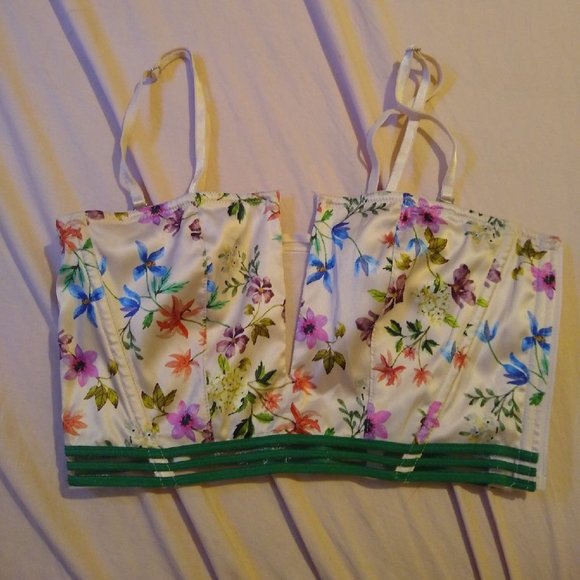 Floral Corset crop top - Picture 1 of 1